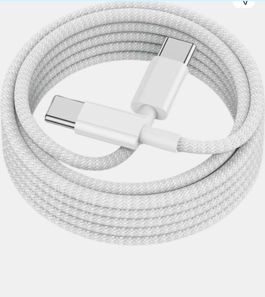 USB-C to USB-C Fast Charging Cable for iPhone – 1m | 6-Month Warranty