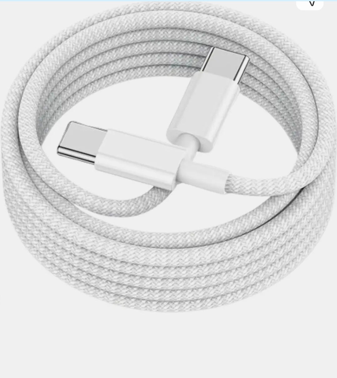 USB-C to USB-C Fast Charging Cable for iPhone – 1m | 6-Month Warranty